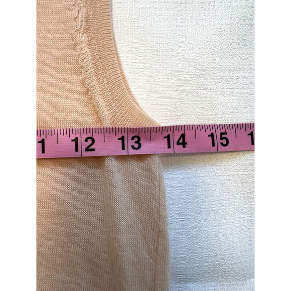 J. Crew Collection Cashmere Sweater Womens Size XS Light Pink Knit Layer Capsule - Picture 6 of 7